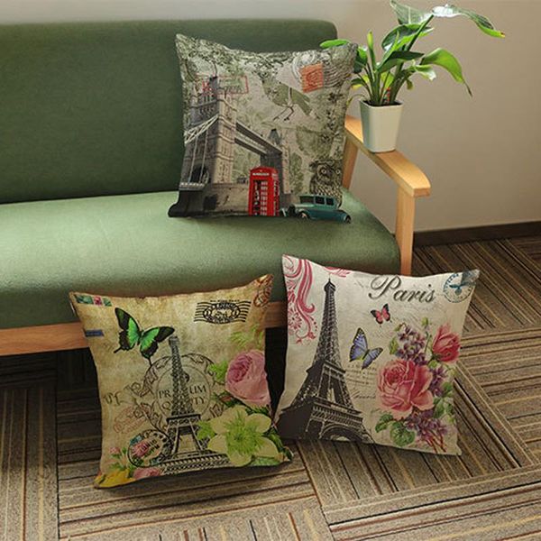 decorative cushion cover eiffell tower throw pillowcases 18" vintage cotton linen square pillow sofa home decor cushion/decorative
decorative cushion cover eiffell tower throw pillowcases 18" vintage cotton linen square pillow sofa home decor cushion/decorative