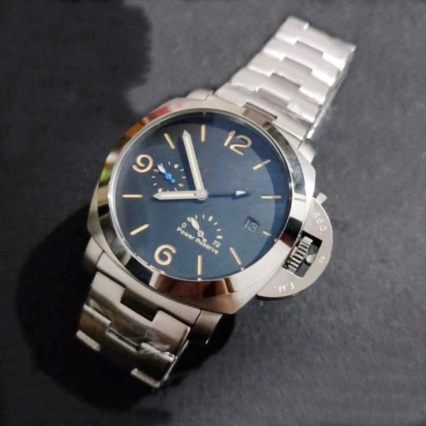 wristwatches classic men automatic mechanical sapphire stainless steel brown leather 1950 gmt power reserve watch luminous, Slivery;brown
wristwatches classic men automatic mechanical sapphire stainless steel brown leather 1950 gmt power reserve watch luminous, Slivery;brown