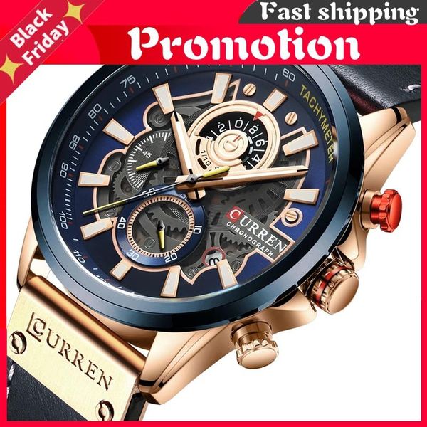 wristwatches watch men sports watches quartz leather strap sport wristwatch chronograph clock male creative design dial, Slivery;brown
wristwatches watch men sports watches quartz leather strap sport wristwatch chronograph clock male creative design dial, Slivery;brown