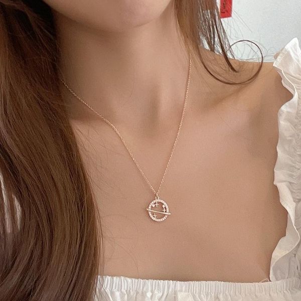 chains necklace female short planet clavicle chain satellite pendant niche temperament happy, Silver
chains necklace female short planet clavicle chain satellite pendant niche temperament happy, Silver