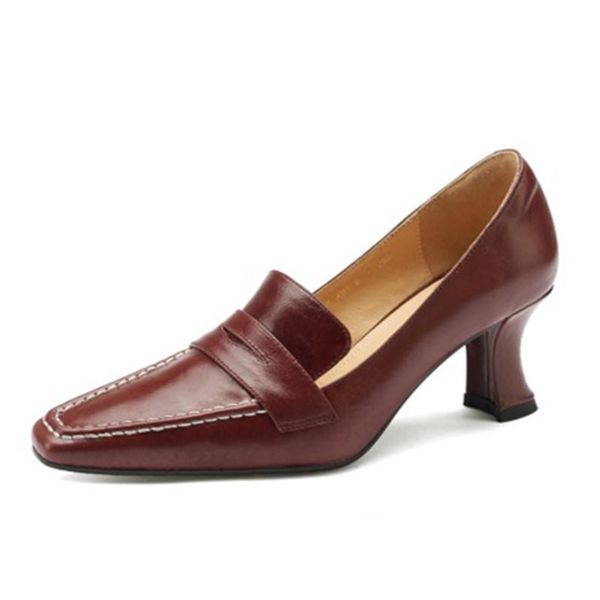 dress shoes fanyuan elegant thin heels woman shallow genuine leather pointed toe women's autumn wedding prom female pumps, Black
dress shoes fanyuan elegant thin heels woman shallow genuine leather pointed toe women's autumn wedding prom female pumps, Black