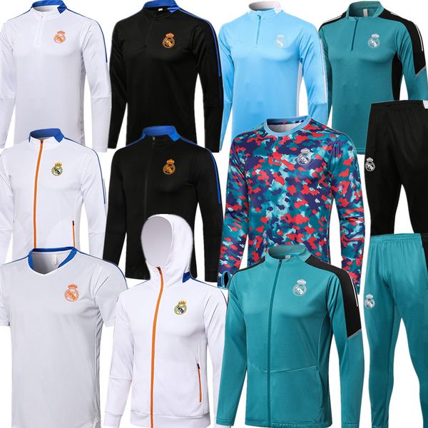 21 22 real madrid jacket hazard sweater tracksuit soccer coat benzema training wear track suit 2021 2022 modric football polo shirts sweatsu, Black;brown
21 22 real madrid jacket hazard sweater tracksuit soccer coat benzema training wear track suit 2021 2022 modric football polo shirts sweatsu, Black;brown