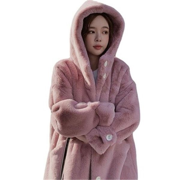 women's fur & faux winter coats imitation mink velvet female overcoats casual loose lady clothes hoodies trendy woman mujer, Black
women's fur & faux winter coats imitation mink velvet female overcoats casual loose lady clothes hoodies trendy woman mujer, Black