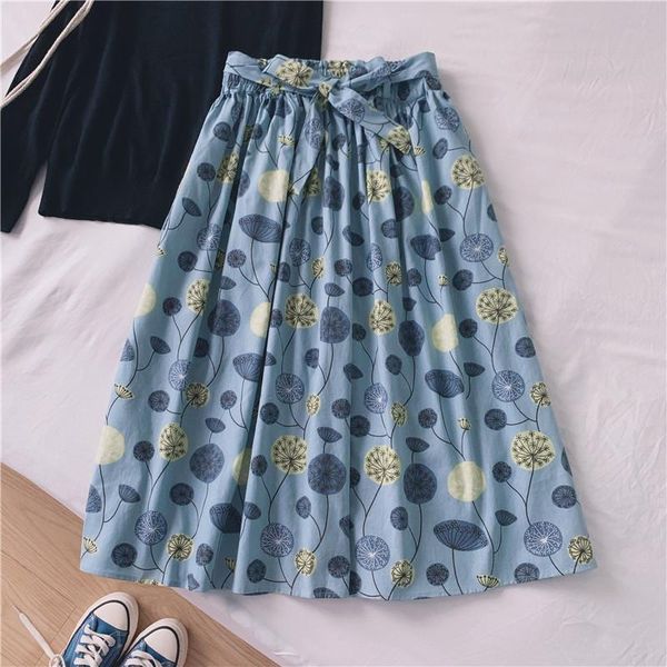skirts johnature vintage print loose for women 2021 spring autumn japanese tie all match, Black
skirts johnature vintage print loose for women 2021 spring autumn japanese tie all match, Black