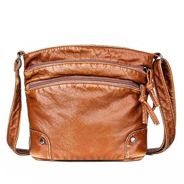 double zipper bag retro crossbody bags for women over shoulder cosmetic & cases
double zipper bag retro crossbody bags for women over shoulder cosmetic & cases
