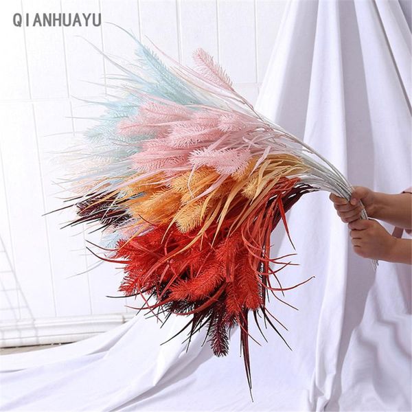 decorative flowers & wreaths 83cm artificial pampas grass bouquet fake reed diy vase holiday wedding party home garden decoration plant
decorative flowers & wreaths 83cm artificial pampas grass bouquet fake reed diy vase holiday wedding party home garden decoration plant