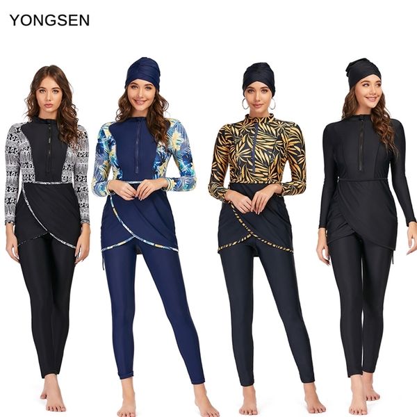 yongsen women plus size muslim swimsuit burkinis modest clothing islamic long sleeves muslimah hijab full cover swimwears 210611, White;black
yongsen women plus size muslim swimsuit burkinis modest clothing islamic long sleeves muslimah hijab full cover swimwears 210611, White;black