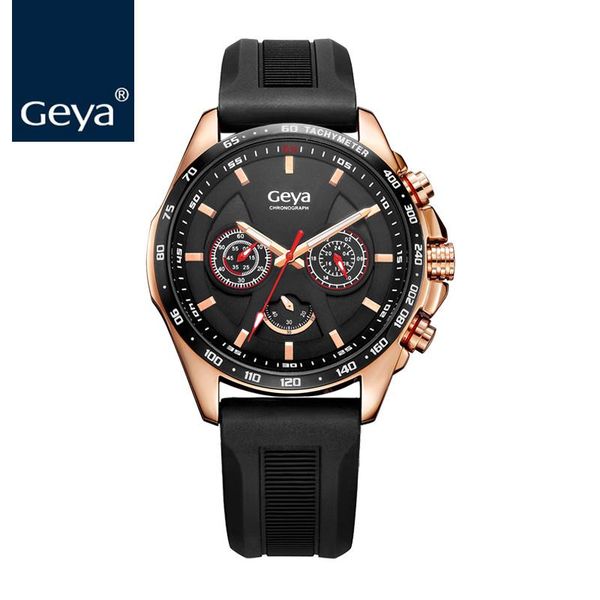 wristwatches geya japan tim movement men sports watches 50m waterproof silicone strap racing style clock military multi-function, Slivery;brown
wristwatches geya japan tim movement men sports watches 50m waterproof silicone strap racing style clock military multi-function, Slivery;brown