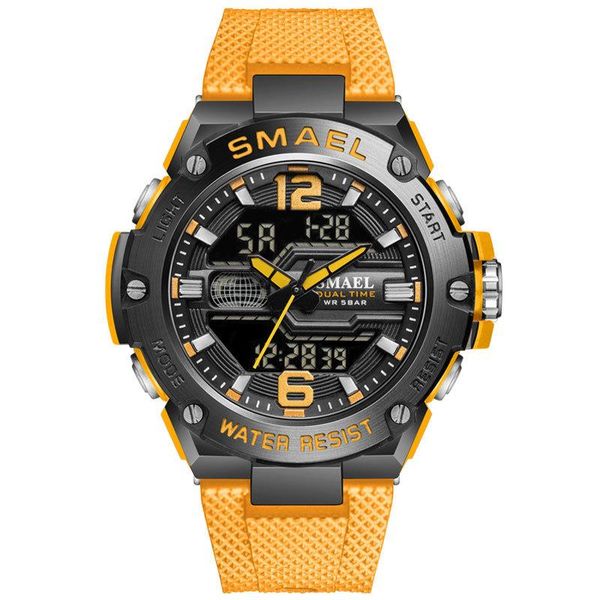 wristwatches wind man watch double display alarm clock calendar week luminous sports student personality, Slivery;brown
wristwatches wind man watch double display alarm clock calendar week luminous sports student personality, Slivery;brown