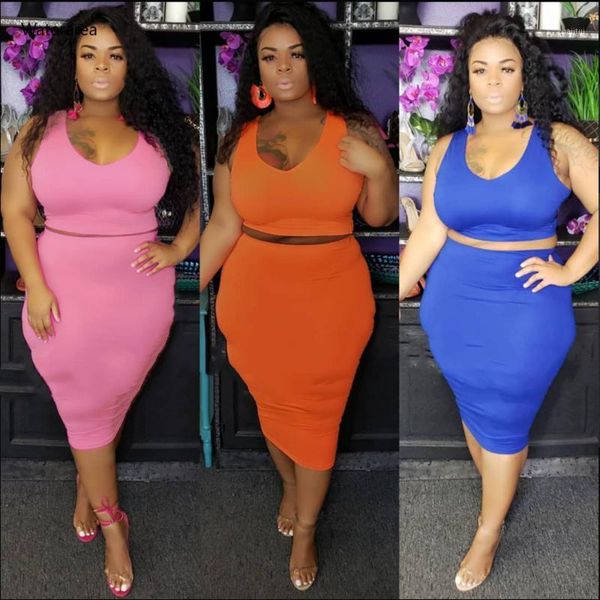 two piece dress summer plus size women o-neck sleeveless vest with pencil knee lengh skirt solid color casual two-piece set yf1022, White
two piece dress summer plus size women o-neck sleeveless vest with pencil knee lengh skirt solid color casual two-piece set yf1022, White