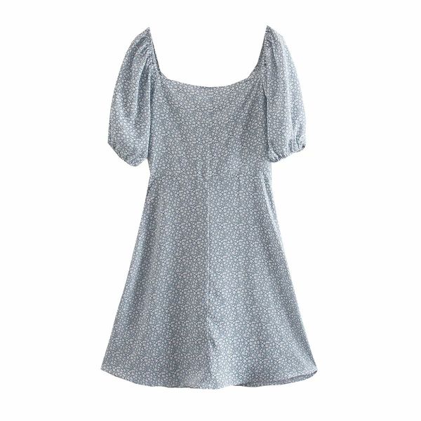 skirts vintage women square neck puff floral chiffon short sleeve dress chic female fresh girl vacation mini dresses, Black
skirts vintage women square neck puff floral chiffon short sleeve dress chic female fresh girl vacation mini dresses, Black