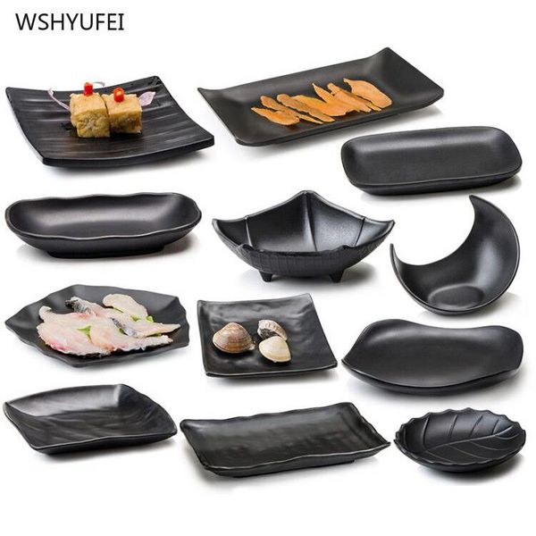dishes & plates creative black imitation porcelain bone plate is not easy to break personality sushi fruit dessert restaurant kitchen dish
dishes & plates creative black imitation porcelain bone plate is not easy to break personality sushi fruit dessert restaurant kitchen dish