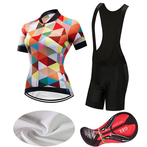 racing sets women summer road bike clothing bib shorts set 2021 cycling jersey sport dress female bicycle clothes mtb suit ladies skinsuit, Black;blue
racing sets women summer road bike clothing bib shorts set 2021 cycling jersey sport dress female bicycle clothes mtb suit ladies skinsuit, Black;blue