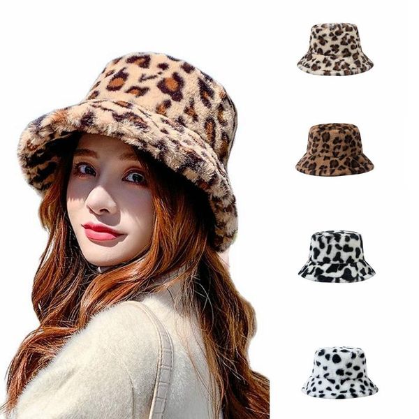 wide brim hats fashion women bucket hat vintage winter leopard plush panama cap for warm faux fur soft female fisherman sun, Blue;gray
wide brim hats fashion women bucket hat vintage winter leopard plush panama cap for warm faux fur soft female fisherman sun, Blue;gray