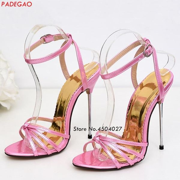 summer high heel sandals 13cm pink buckle strap thin metal pumps shoes woman 35-41, Black
summer high heel sandals 13cm pink buckle strap thin metal pumps shoes woman 35-41, Black
