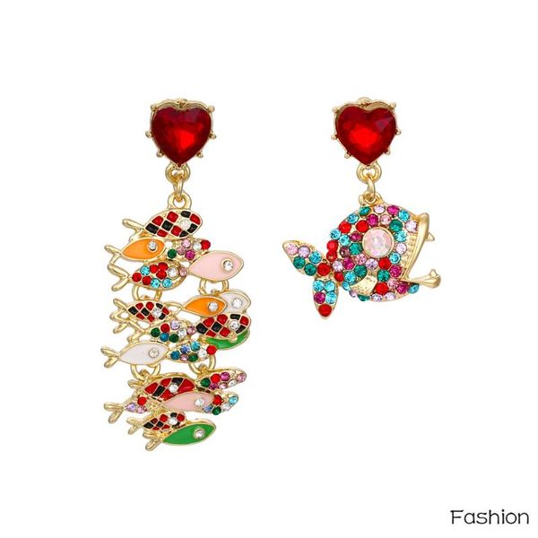 stud exaggerated asymmetric fish earrings gothic animals geometry multicolor cute pierced for women gifts, Golden;silver
stud exaggerated asymmetric fish earrings gothic animals geometry multicolor cute pierced for women gifts, Golden;silver