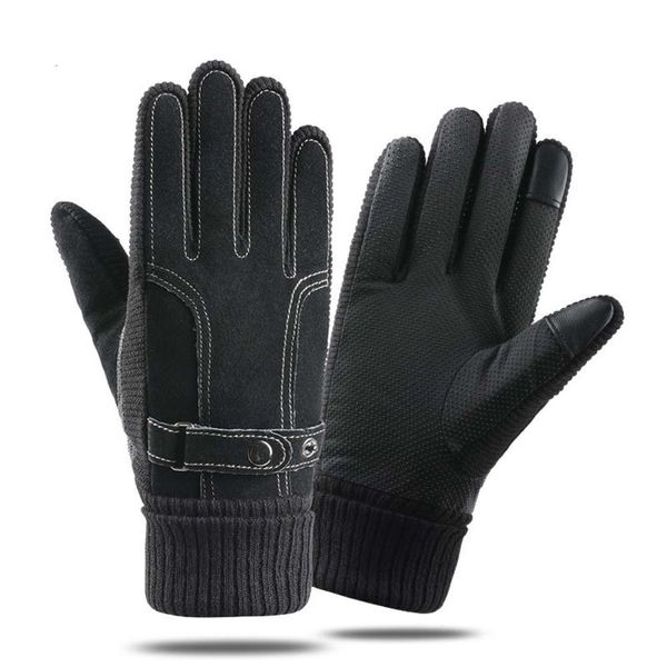 gloves n007 pigskin men' plush warm electric vehicle riding windproof touch screen autumn and winter leather factory, Blue;gray
gloves n007 pigskin men' plush warm electric vehicle riding windproof touch screen autumn and winter leather factory, Blue;gray