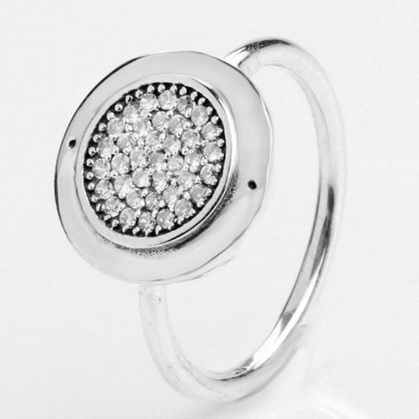 cluster rings original 925 sterling silver pan ring shiny round with crystal for women wedding party gift fashion jewelry, Golden;silver
cluster rings original 925 sterling silver pan ring shiny round with crystal for women wedding party gift fashion jewelry, Golden;silver