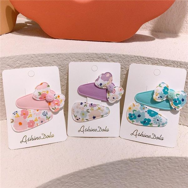 hair accessories 2 pcs korean fashion children's hairpins sweet girl baby simple cute print fabric bow water drop bb clip, Slivery;white
hair accessories 2 pcs korean fashion children's hairpins sweet girl baby simple cute print fabric bow water drop bb clip, Slivery;white
