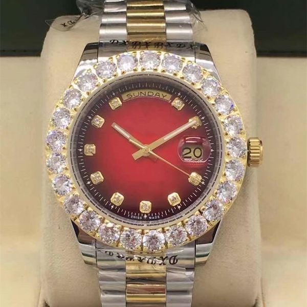 fashion full automatic mechanical watch size 44mm beautiful diamond beaded sapphire mirror waterproof function men like a gift, Slivery;brown
fashion full automatic mechanical watch size 44mm beautiful diamond beaded sapphire mirror waterproof function men like a gift, Slivery;brown