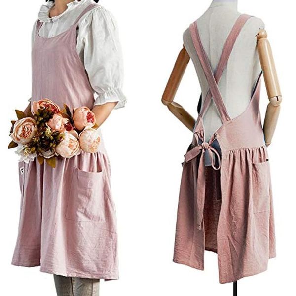 aprons women antifouling cross back pockets cooking baking apron dress work clothes kitchen supply for coffee shops flower
aprons women antifouling cross back pockets cooking baking apron dress work clothes kitchen supply for coffee shops flower