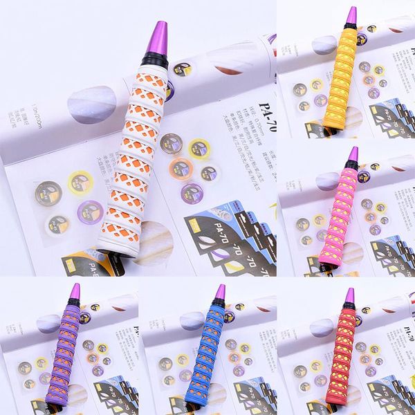 sweatband anti-slip badminton handle overgrip tape sweat band racket grips bat tennis fishing rod grip strap tapes sports parts, Yellow;black
sweatband anti-slip badminton handle overgrip tape sweat band racket grips bat tennis fishing rod grip strap tapes sports parts, Yellow;black