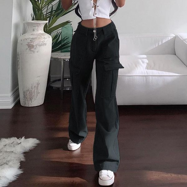 women's jeans high waist women streetwear loose pocket straight pants fashion solid trousers harajuku cotton slim denim sweatpants 2021, Blue
women's jeans high waist women streetwear loose pocket straight pants fashion solid trousers harajuku cotton slim denim sweatpants 2021, Blue