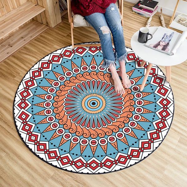 famous ethnic style red and blue geometric totem color maya round bedroom living room short crystal velvet carpet carpets
famous ethnic style red and blue geometric totem color maya round bedroom living room short crystal velvet carpet carpets