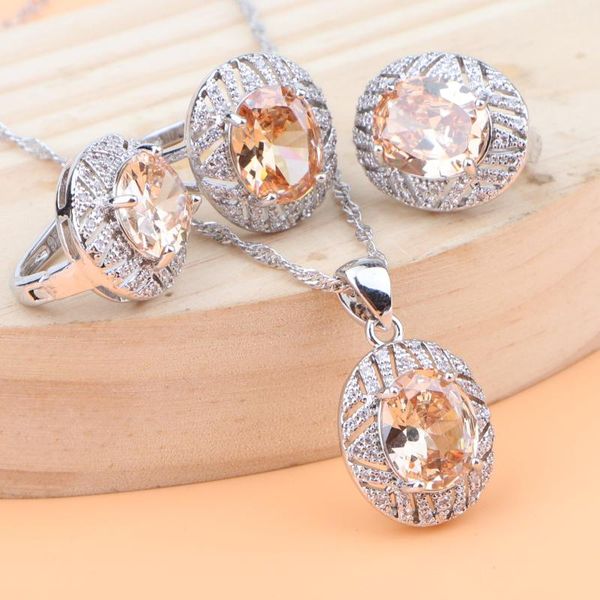 wedding jewelry sets cubic zircon silver 925 earrings for women pendant necklace rings costume bridal set gift box, Slivery;golden
wedding jewelry sets cubic zircon silver 925 earrings for women pendant necklace rings costume bridal set gift box, Slivery;golden