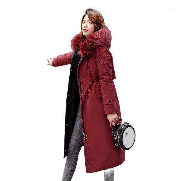 women's down & parkas women winter hooded faux fur collar detachable liner big pocket coat puffer jacket cotton padded warm outwear ove, Black
women's down & parkas women winter hooded faux fur collar detachable liner big pocket coat puffer jacket cotton padded warm outwear ove, Black