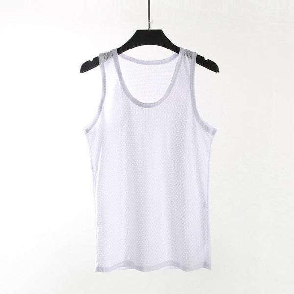 men' tank men gym clothing man quick dry mesh breathable vest for male athlete 0 round neck shirt sleeveless mens garment, White;black
men' tank men gym clothing man quick dry mesh breathable vest for male athlete 0 round neck shirt sleeveless mens garment, White;black