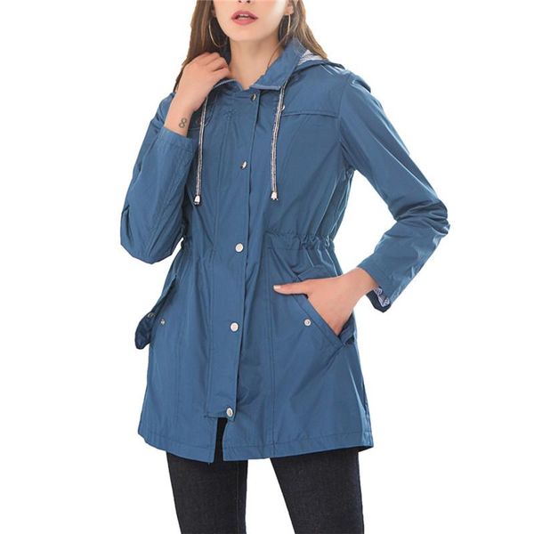 women hooded trench coat female fall zipper button draw back drawstring design horizontal stripes casual mid-length outwear women's coa, Tan;black
women hooded trench coat female fall zipper button draw back drawstring design horizontal stripes casual mid-length outwear women's coa, Tan;black