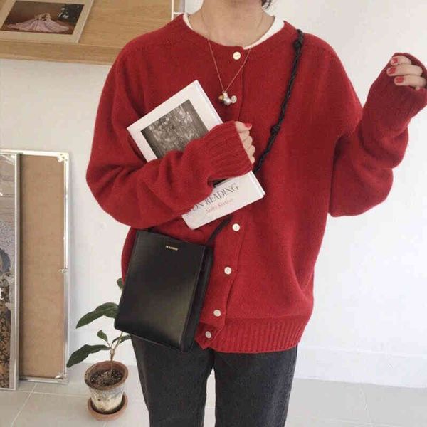 women's knits & tees fitaylor spring women cardigans casual female o-neck single breasted loose short sweater ladies knitted outwear1, White
women's knits & tees fitaylor spring women cardigans casual female o-neck single breasted loose short sweater ladies knitted outwear1, White