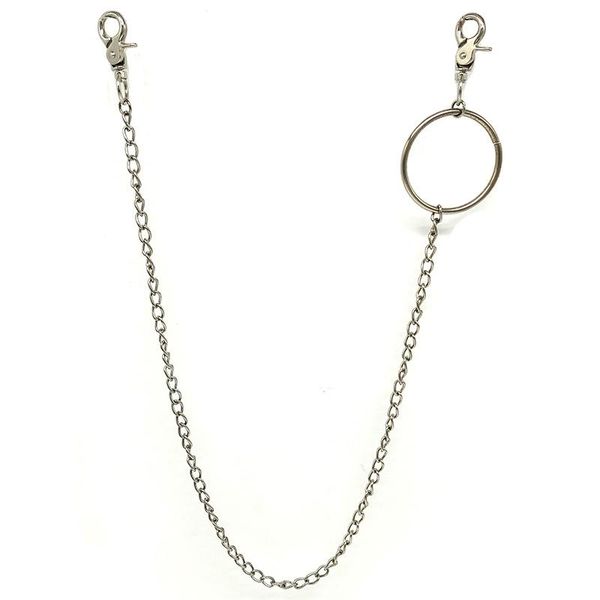 keychains trendy punk style biker link keychain jean wallet chain waist hook trousers pant belt fashion key, Silver
keychains trendy punk style biker link keychain jean wallet chain waist hook trousers pant belt fashion key, Silver