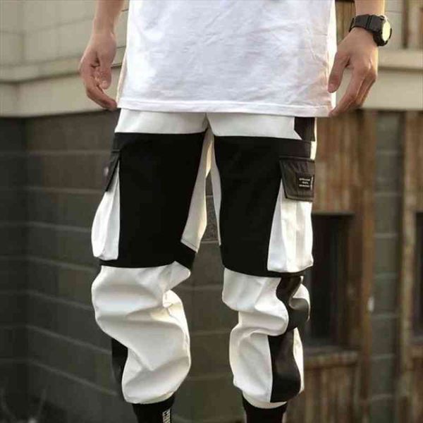 cotton men hip hop cargo pants black white loose sweatpants outdoor multi-pocket drawstring streetwear joggers trousers
cotton men hip hop cargo pants black white loose sweatpants outdoor multi-pocket drawstring streetwear joggers trousers