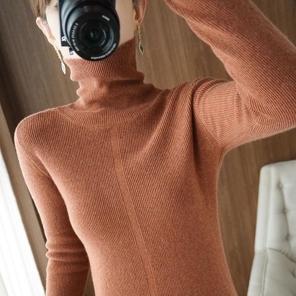 women's sweaters turtleneck wool sweater 100% cashmere autumn and winter 2021 pullover, White;black
women's sweaters turtleneck wool sweater 100% cashmere autumn and winter 2021 pullover, White;black
