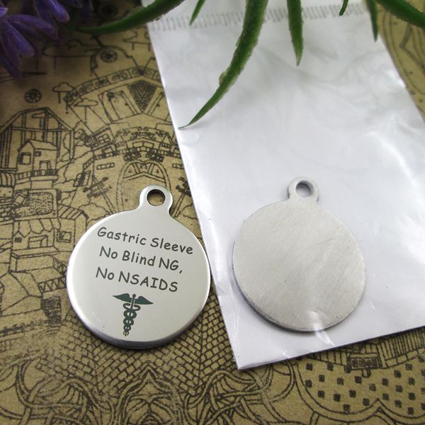40pcs--stainless steel charms"gastric sleeve no blind ng, n o nsaids" more style choosing diy pendants fo necklace, Bronze;silver
40pcs--stainless steel charms"gastric sleeve no blind ng, n o nsaids" more style choosing diy pendants fo necklace, Bronze;silver