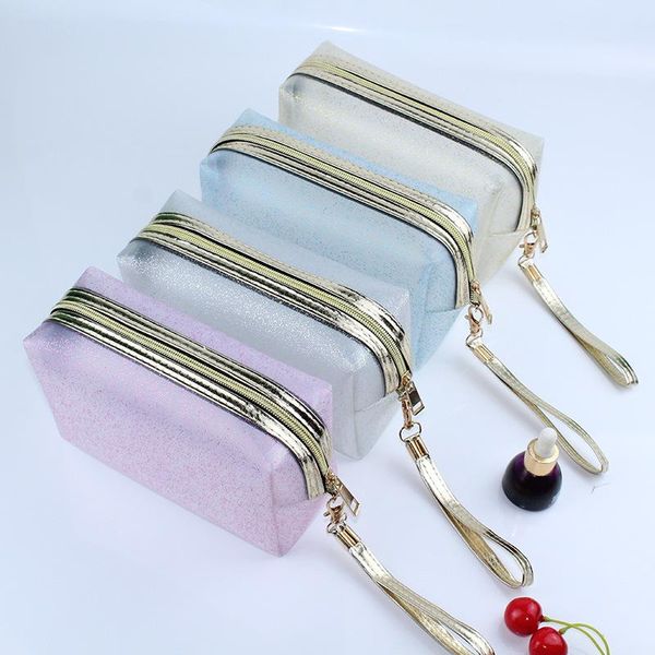 waterproof cosmetic bag frosted women handbag portable travel makeup pouch organizer toiletry kit make up bags & cases
waterproof cosmetic bag frosted women handbag portable travel makeup pouch organizer toiletry kit make up bags & cases