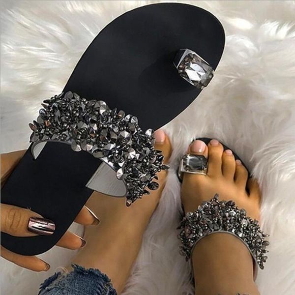slippers 2021 spring/summer africa set toe sequined slides women casual large size rhinestone outdoor wild beach flip flops, Black
slippers 2021 spring/summer africa set toe sequined slides women casual large size rhinestone outdoor wild beach flip flops, Black