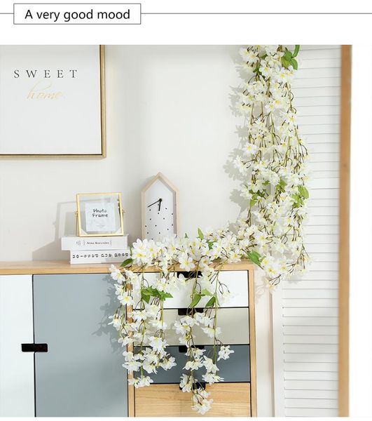 decorative flowers & wreaths artificial cherry blossoms flower vines wedding supplies garland silk fake rattan party home decor
decorative flowers & wreaths artificial cherry blossoms flower vines wedding supplies garland silk fake rattan party home decor