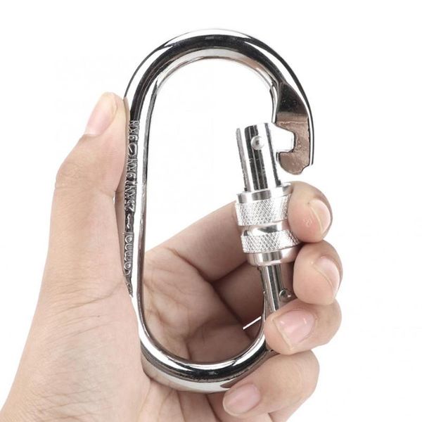 cords, slings and webbing mountaineering caving rock climbing carabiner o shaped safety master screw lock buckle escalade equipement
cords, slings and webbing mountaineering caving rock climbing carabiner o shaped safety master screw lock buckle escalade equipement