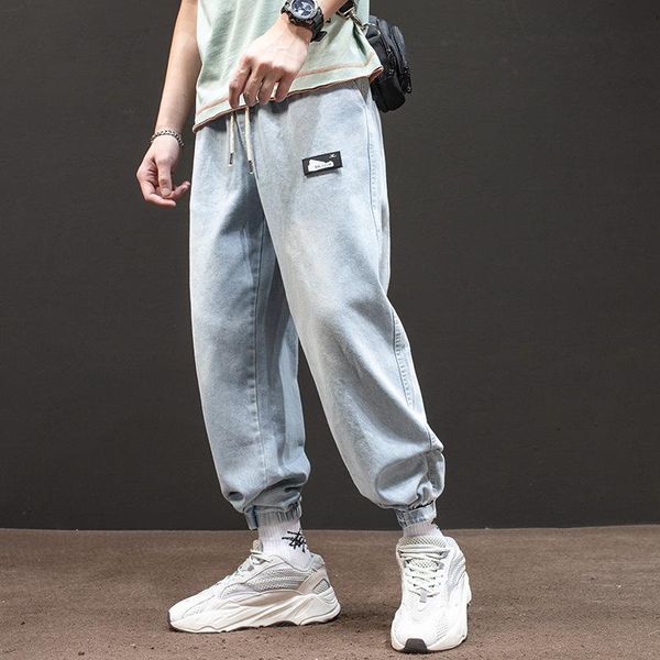 washed denim leggings men light blue do old magic paste mouth pants solid work streetwear men's jeans
washed denim leggings men light blue do old magic paste mouth pants solid work streetwear men's jeans