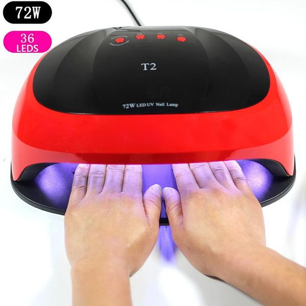 nail dryers 72w pro uv lamp led dryer for all gels polish sun light infrared sensing 10/30/60s timer smart manicure
nail dryers 72w pro uv lamp led dryer for all gels polish sun light infrared sensing 10/30/60s timer smart manicure