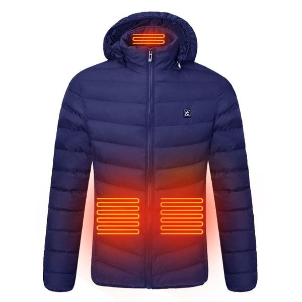 men's jackets winter electric heated 2021 smart usb abdomen back neck four heating coat warm solid color cotton clothes, Black;brown
men's jackets winter electric heated 2021 smart usb abdomen back neck four heating coat warm solid color cotton clothes, Black;brown