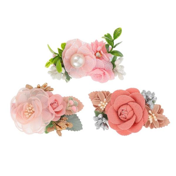 hair clips & barrettes 3 pcs beautiful floral kids' flowers accessories (random color), Golden;silver
hair clips & barrettes 3 pcs beautiful floral kids' flowers accessories (random color), Golden;silver