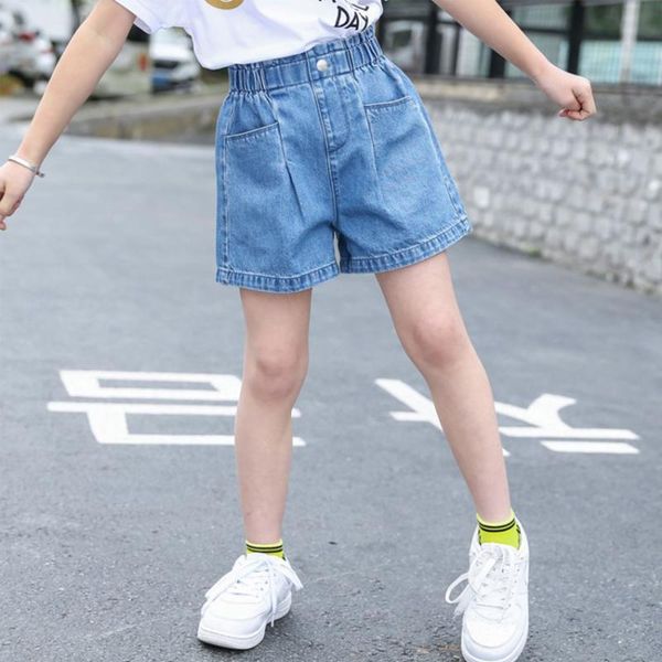 shorts girls denim jeans children fashion elastic waistband jean for teen clothes summer kids casual clothing, Black
shorts girls denim jeans children fashion elastic waistband jean for teen clothes summer kids casual clothing, Black