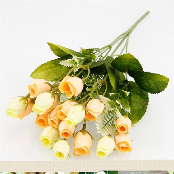 decorative flowers & wreaths 18-head artificial rose flower bouquet simulation silk floral decor home office fake
decorative flowers & wreaths 18-head artificial rose flower bouquet simulation silk floral decor home office fake