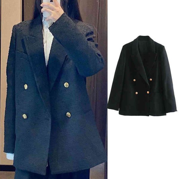 female fashions fall winter stripe double breasted jackets long-sleeve jacket, Black;brown
female fashions fall winter stripe double breasted jackets long-sleeve jacket, Black;brown