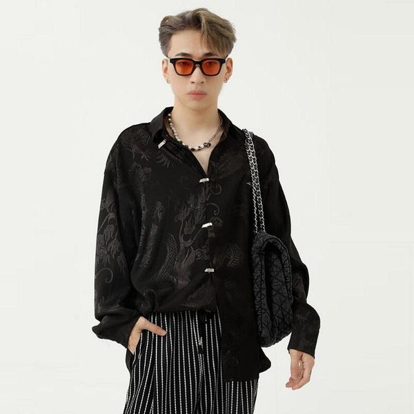 men's casual shirts kk3714, White;black