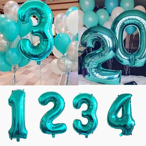 1pc 30inch tiffany green helium number balloons 0 1 2 3 4 5 6 7 8 9 birthday party baby shower kids toy figures wedding globos decoration
1pc 30inch tiffany green helium number balloons 0 1 2 3 4 5 6 7 8 9 birthday party baby shower kids toy figures wedding globos decoration